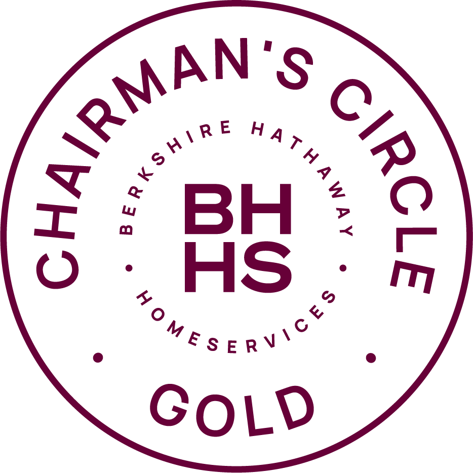 Berkshire Hathaway HomeServices Chairman's Circle Gold award seal
